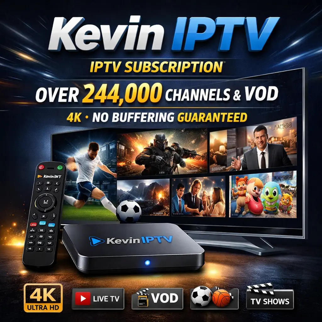 Kevin IPTV Channel List 4K